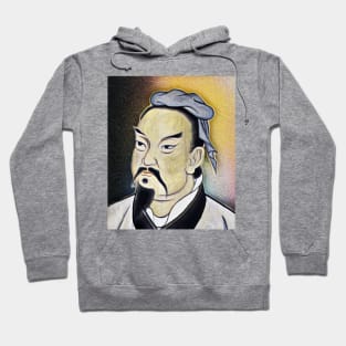 Sun Tzu Yellow Portrait | Sun Tzu Artwork 9 Hoodie